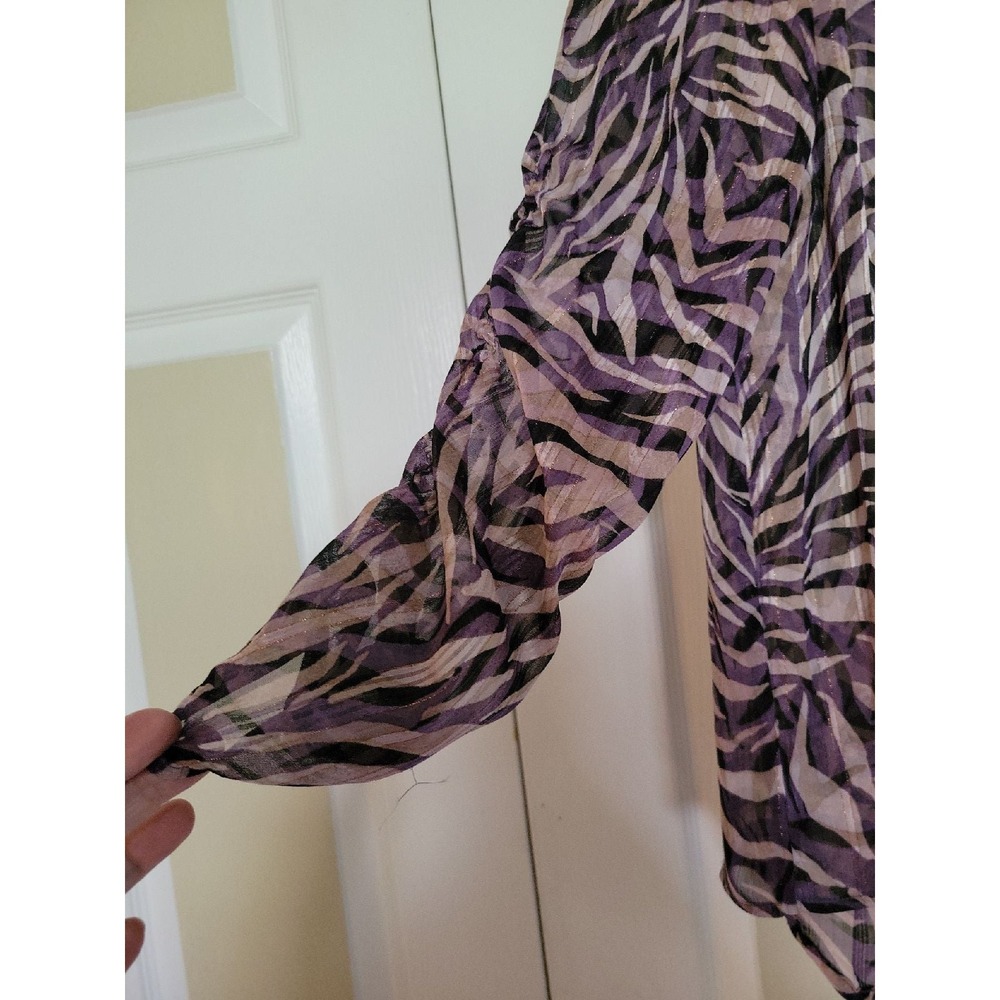 Wit & Wisdom Silk Blend 3/4 Sleeve Blouse - XS - Picture 3 of 4